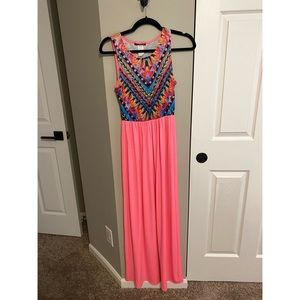 Sangria Sipping Maxi Dress